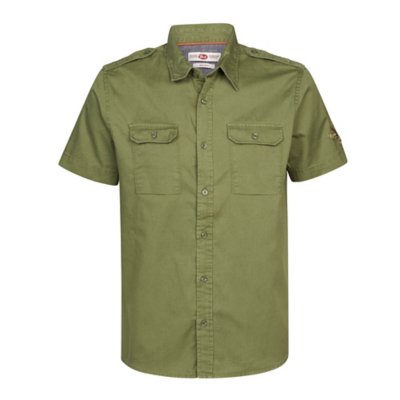 chemise à manches courtes homme shirt short sleeve uni