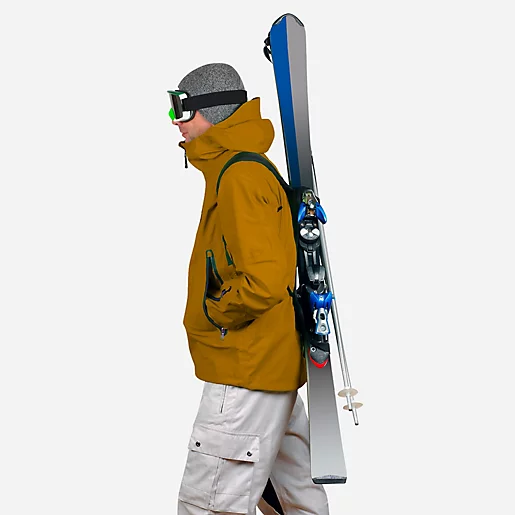 SkiBack Cordura Nouveau Porte-Skis Leger Pratique Universel Mains Libres Pliable 