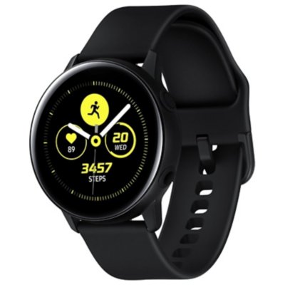 montre gps & cardio galaxy watch sport noir pur