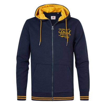 sweatshirt zippé à capuche homme sweater hooded zip