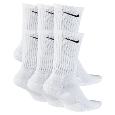 Nike Lot de 6 paires de Chaussettes de Training Multicolore- Size