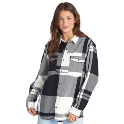 chemise à manches longues femme let it go flann