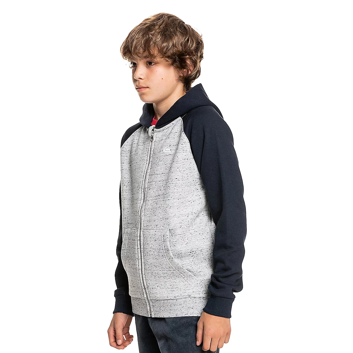 sweatshirt zippé à capuche garçon easydzipyth b otlr