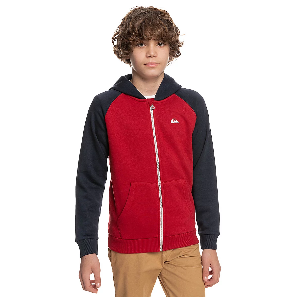 sweatshirt zippé à capuche garçon easydzipyth b otlr