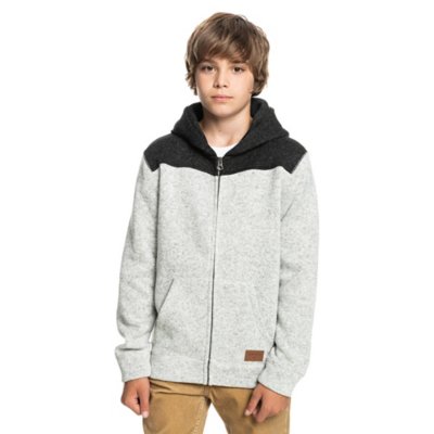 sweatshirt zippé à capuche garçon kelblozipyth b otlr