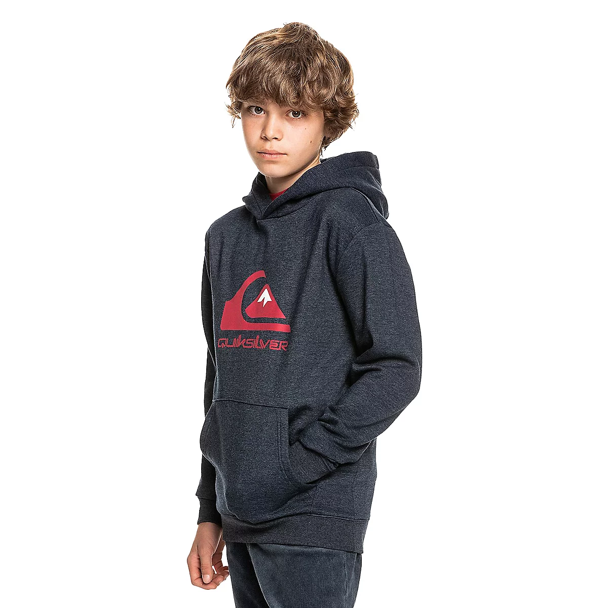 sweatshirt à capuche garçon biglogoy b otlr