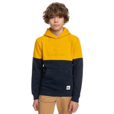 sweatshirt à capuche garçon emboss b otlr