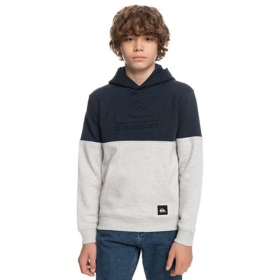sweatshirt à capuche garçon emboss b otlr