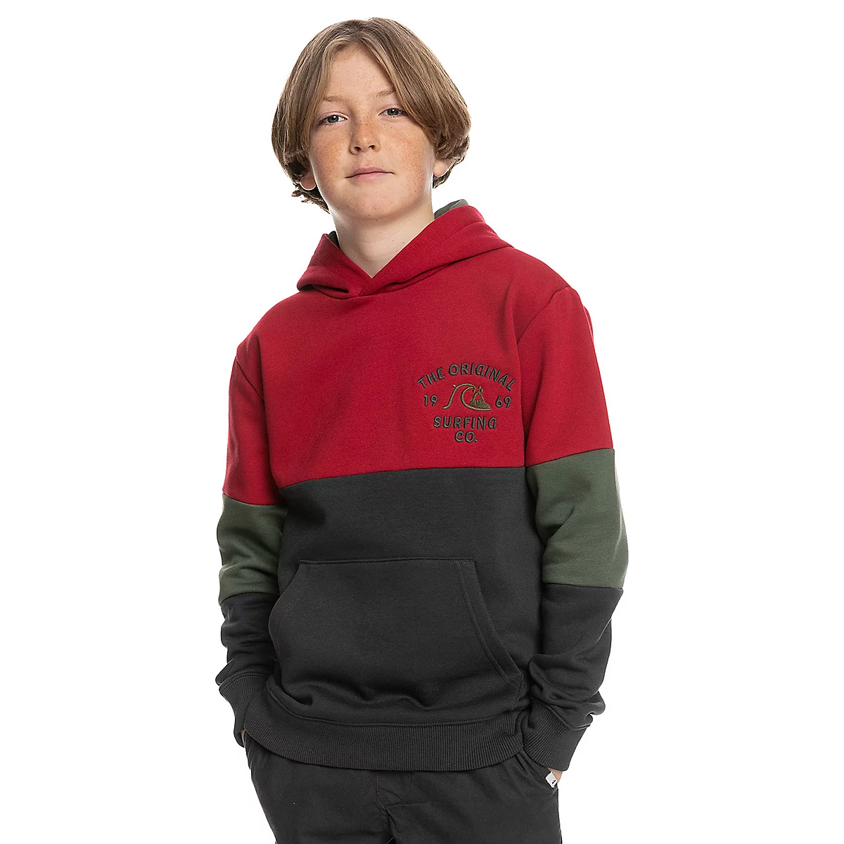 sweatshirt à capuche garçon school time b otlr