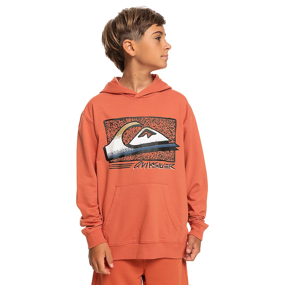 sweatshirt à capuche garçon retro fade hood youth