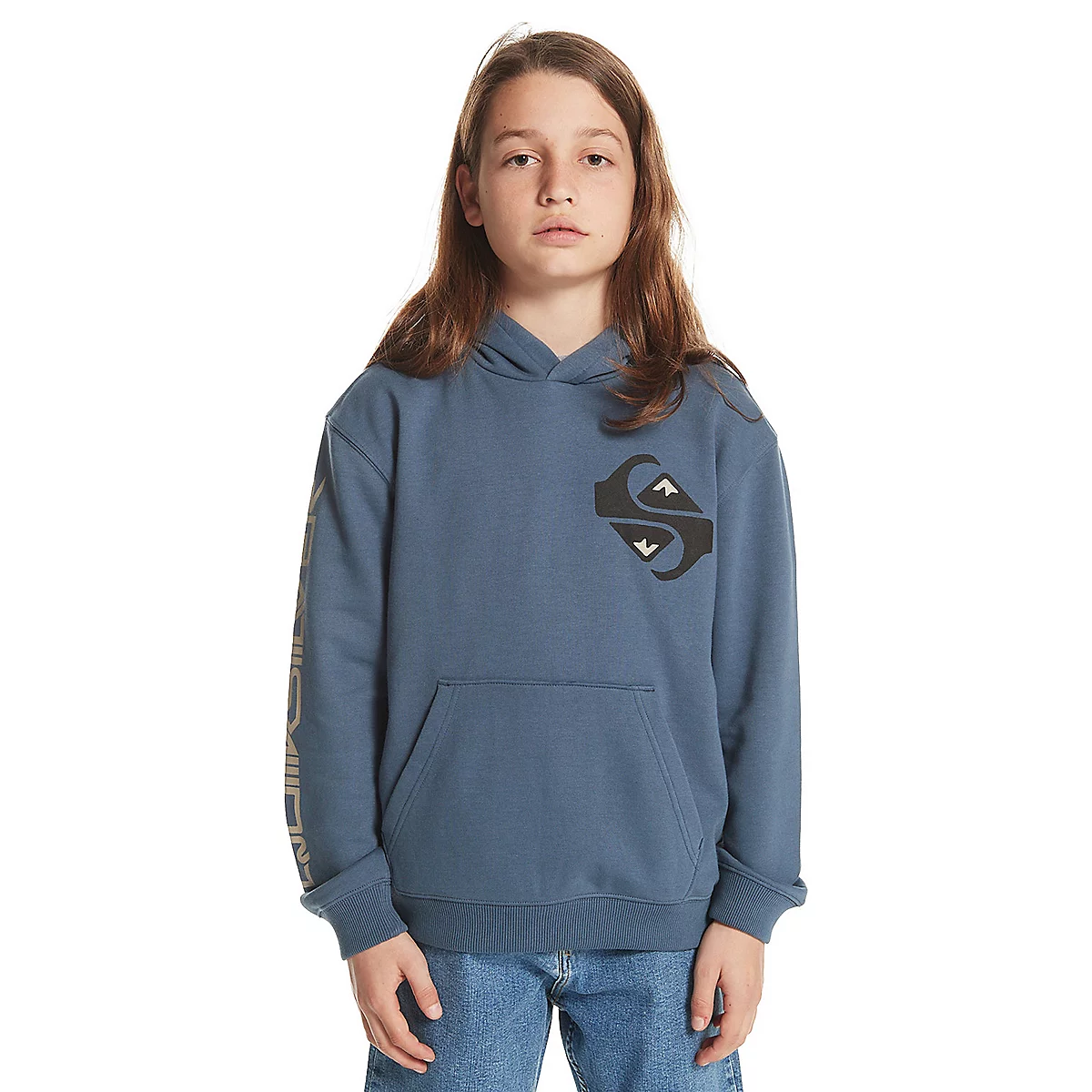 sweatshirt à capuche garçon color flow hood youth