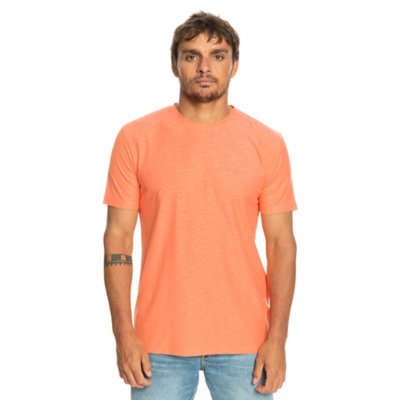 tee-shirt à manches courtes homme slub roundneck