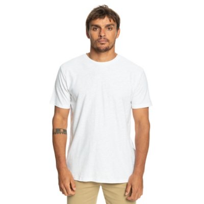 tee-shirt à manches courtes homme slub roundneck