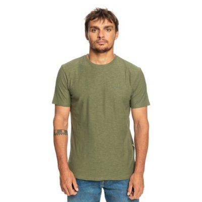 tee-shirt à manches courtes homme slub roundneck