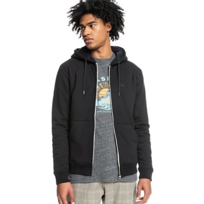 sweatshirt zippé à capuche homme esssherpa m otlr
