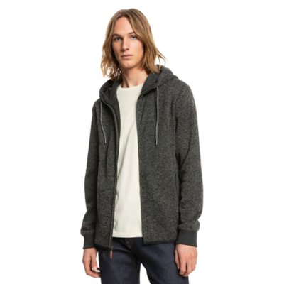 sweatshirt zippé à capuche homme keller