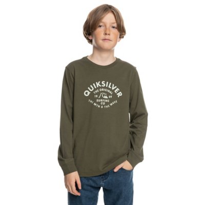 tee-shirt à manches longues garçon scripttalk b s