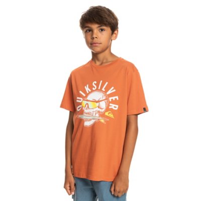 tee-shirt à manches courtes garçon qs rockin skull ss