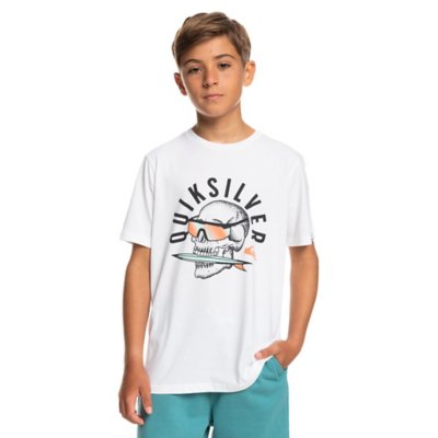 tee-shirt à manches courtes garçon qs rockin skull ss