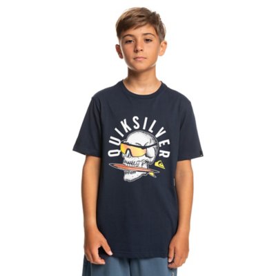 tee-shirt à manches courtes garçon qs rockin skull ss