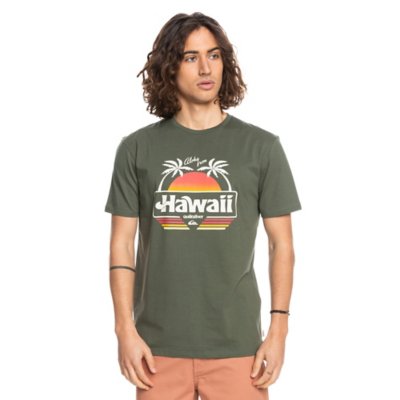 tee-shirt à manches courtes homme qsaloha m s