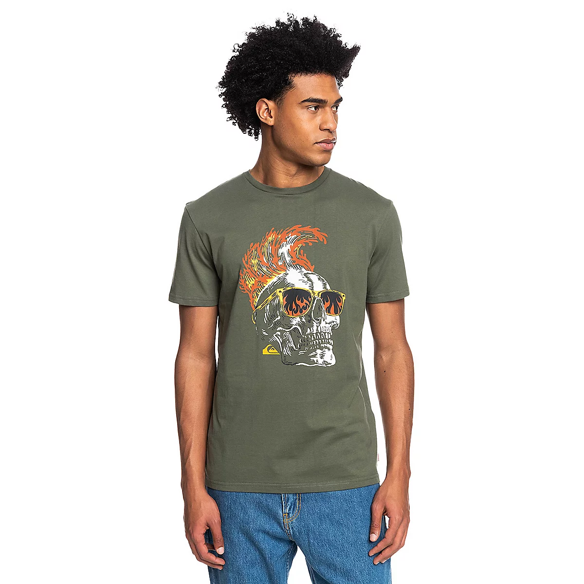 tee-shirt à manches courtes homme smokescreen m s