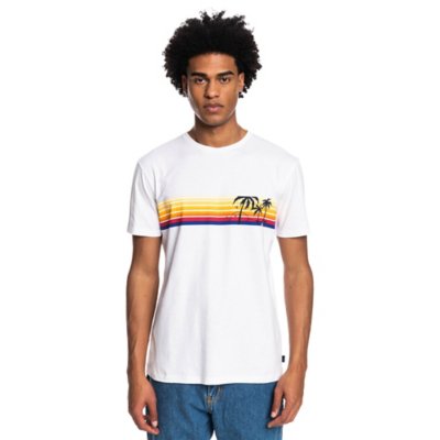 tee-shirt à manches courtes homme overstriped m s