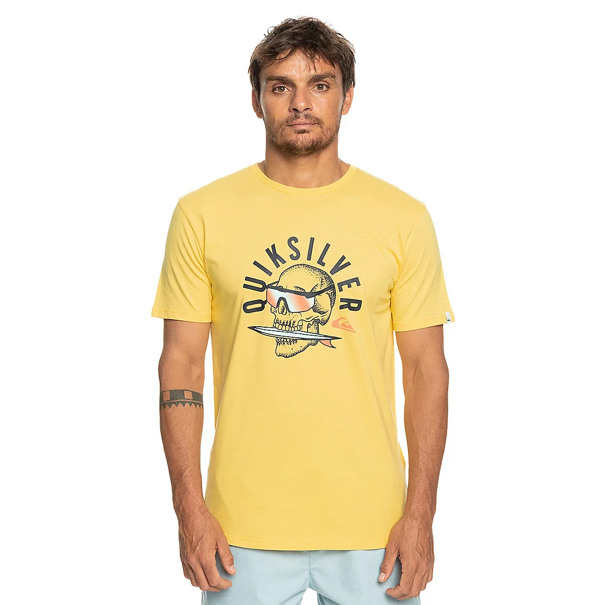 tee-shirt à manches courtes homme qs rockin skull ss