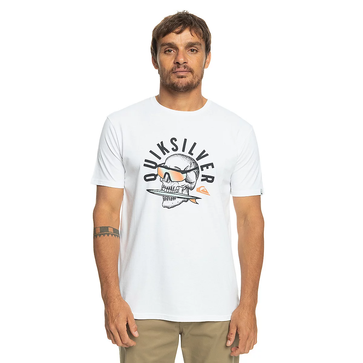 tee-shirt à manches courtes homme qs rockin skull ss