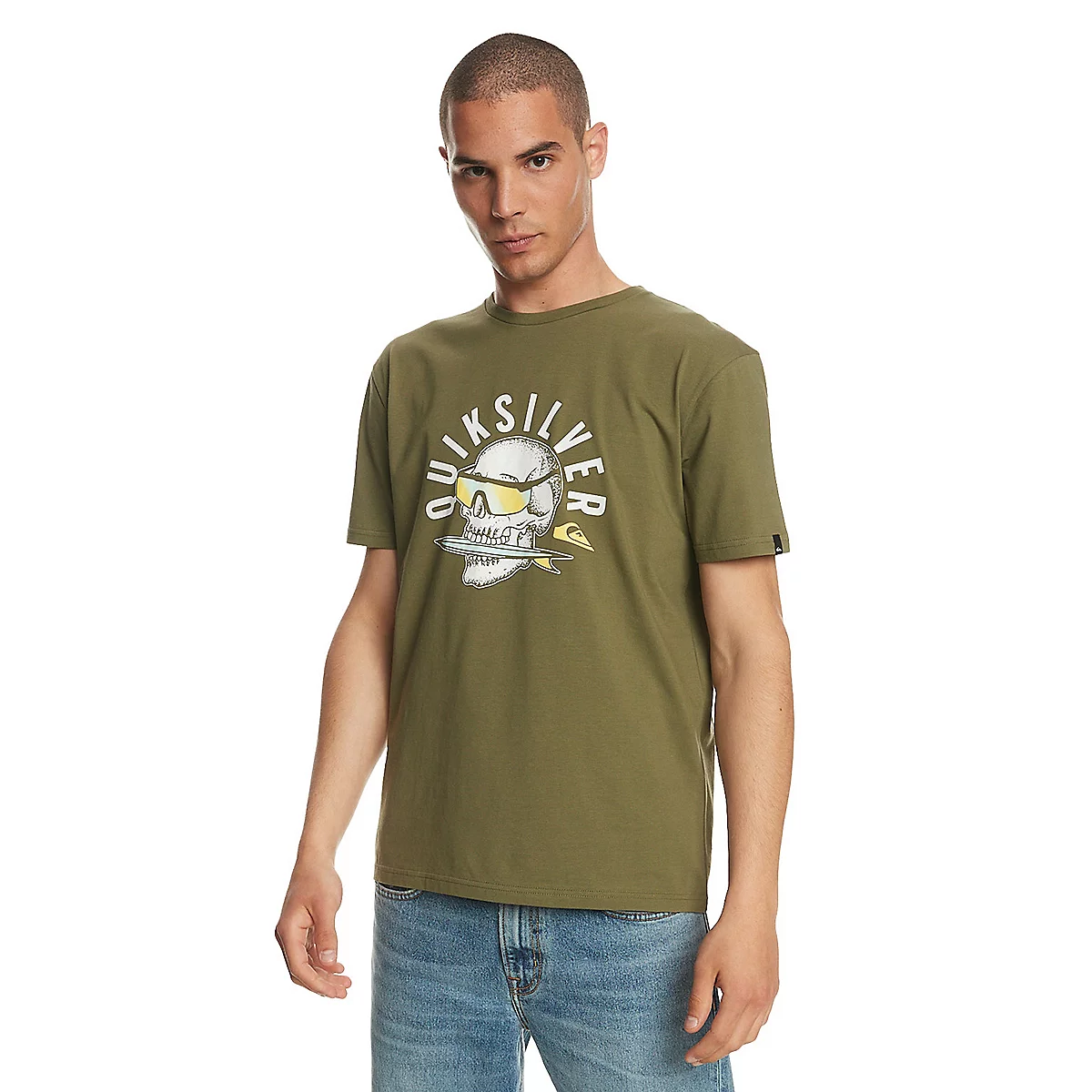 tee-shirt à manches courtes homme qs rockin skull ss