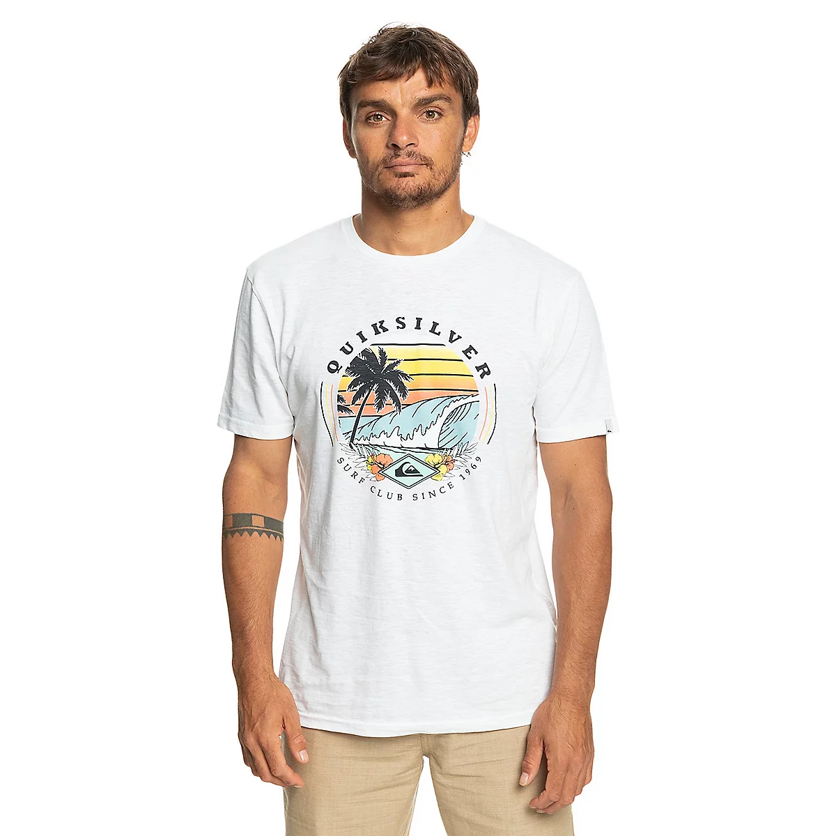 tee-shirt à manches courtes homme qs surf club ii