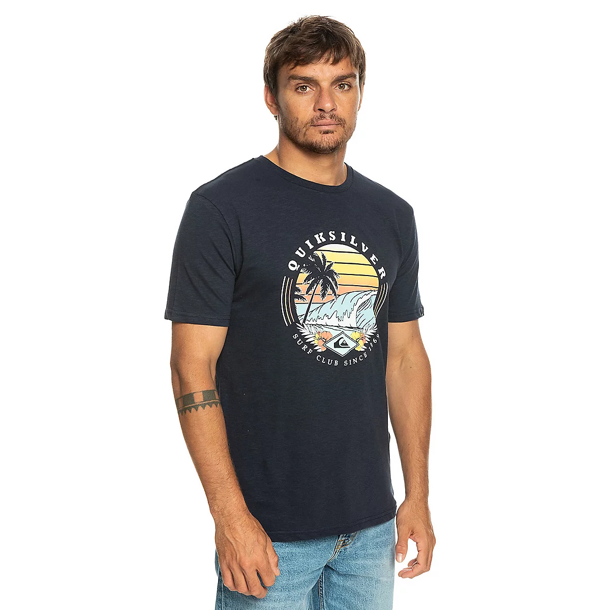 tee-shirt à manches courtes homme qs surf club ii