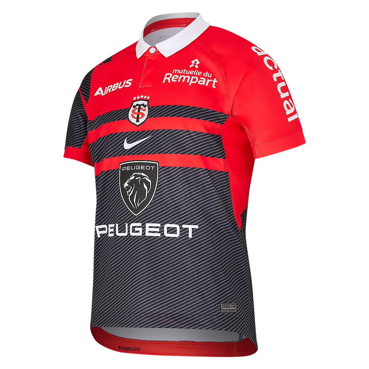 maillot de rugby homme stade toulousain domicile 2022