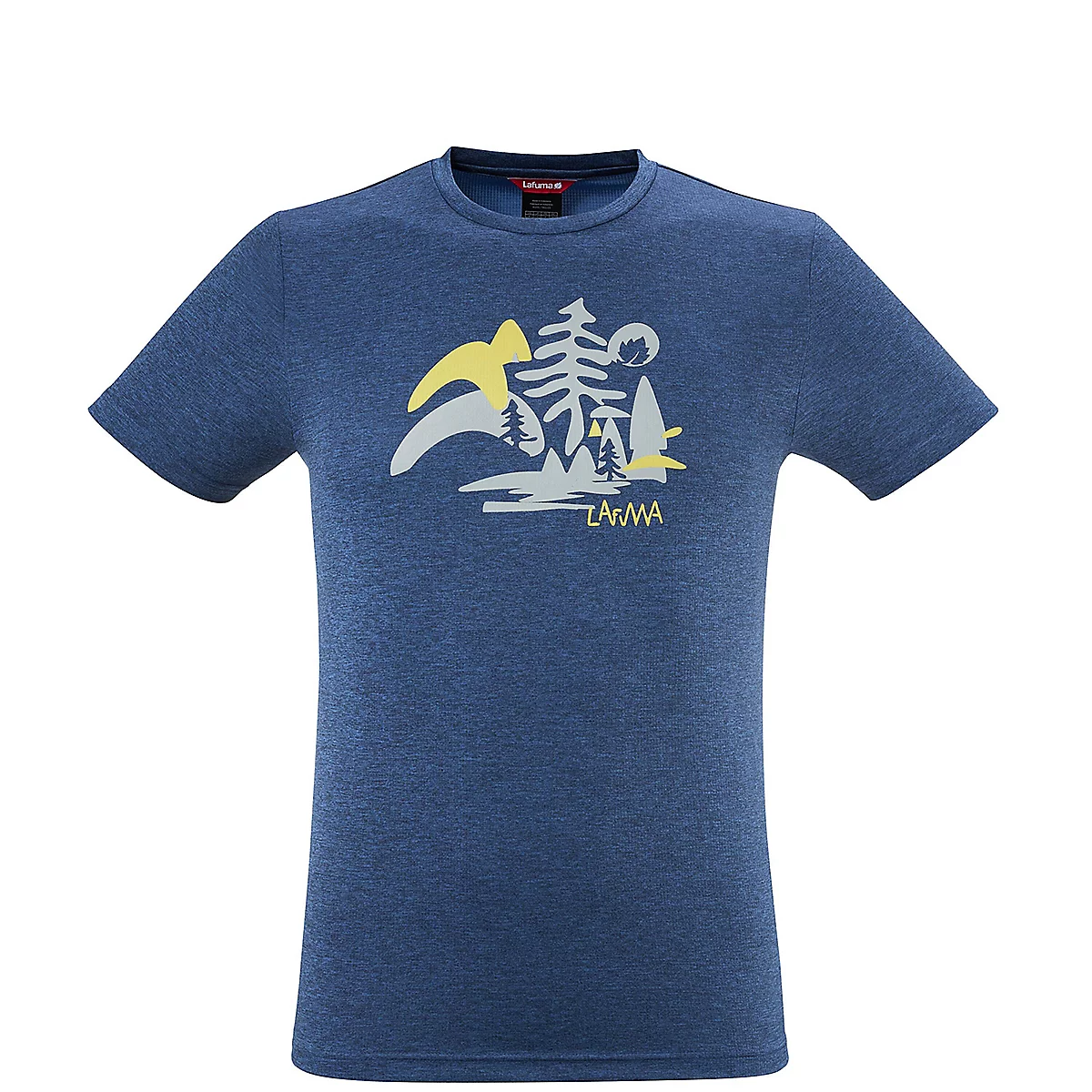 tee-shirt de randonnée à manches courtes homme shift