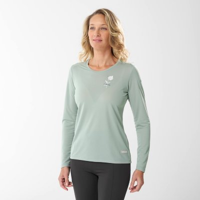 tee-shirt de randonnée à manches longues femme shield