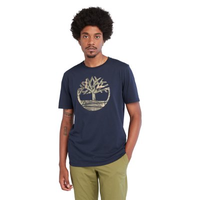 tee-shirt à manches courtes homme ss tree logo seasonal camo tee