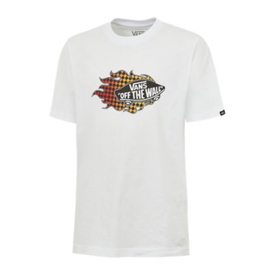 tee-shirt à manches courtes garçon vans flame ss