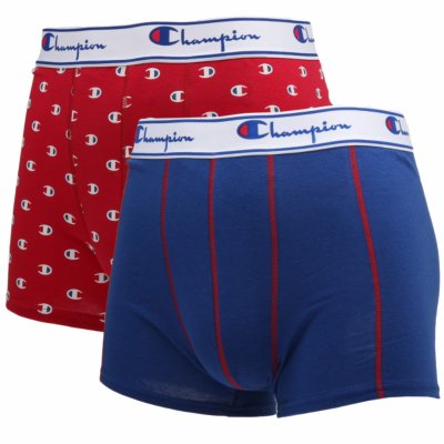 lot de 2 boxers mix uni et imprimé