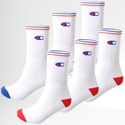 lot de 6 paires de chaussettes performance crew c