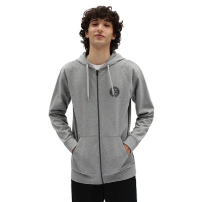 sweatshirt zippé à capuche homme big chest lock up fz